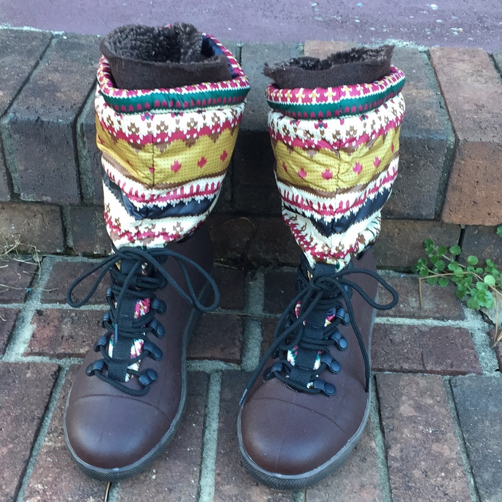 Rain/Snow Removable Multi Color Liner Booties - image 2